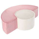 Wigiwama Pufa dla dziecka Pouffe Set Pink Mousse