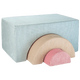 Wigiwama Pufa dla dziecka Playset Peppermint Green Rainbow