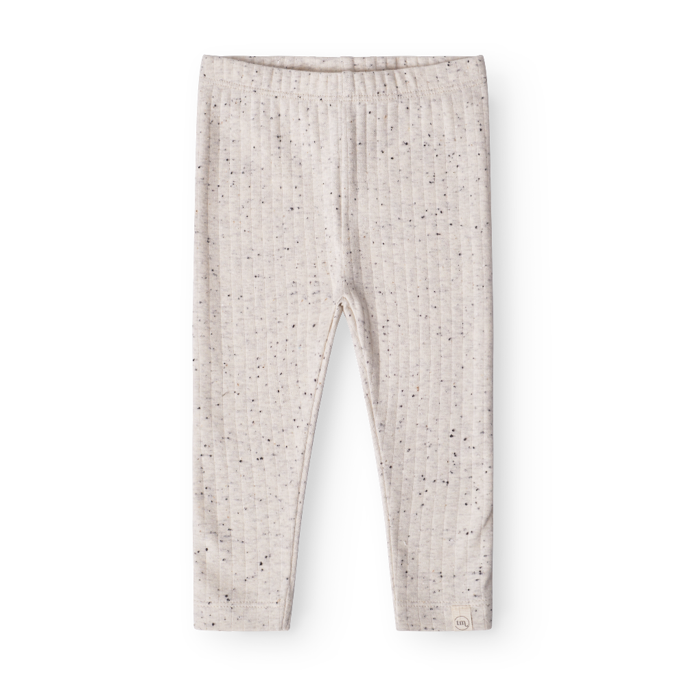 That’s Mine legginsy niemowlęce Daniel Ecru melange