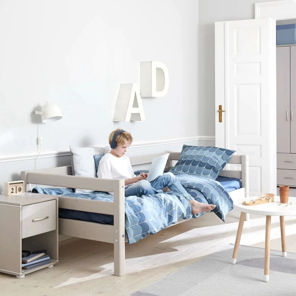 Flexa Łóżko dziecięce dzienne Classic Grey washed pine