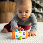 Fat Brain Toys Zabawka sensoryczna dla niemowląt Rolio Bobo Roller