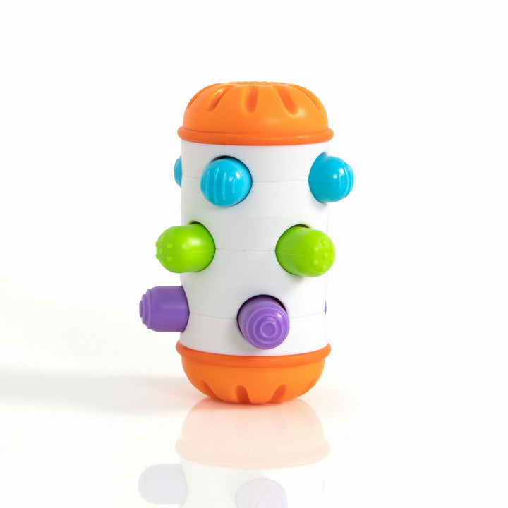 Fat Brain Toys Zabawka sensoryczna dla niemowląt Rolio Bobo Roller