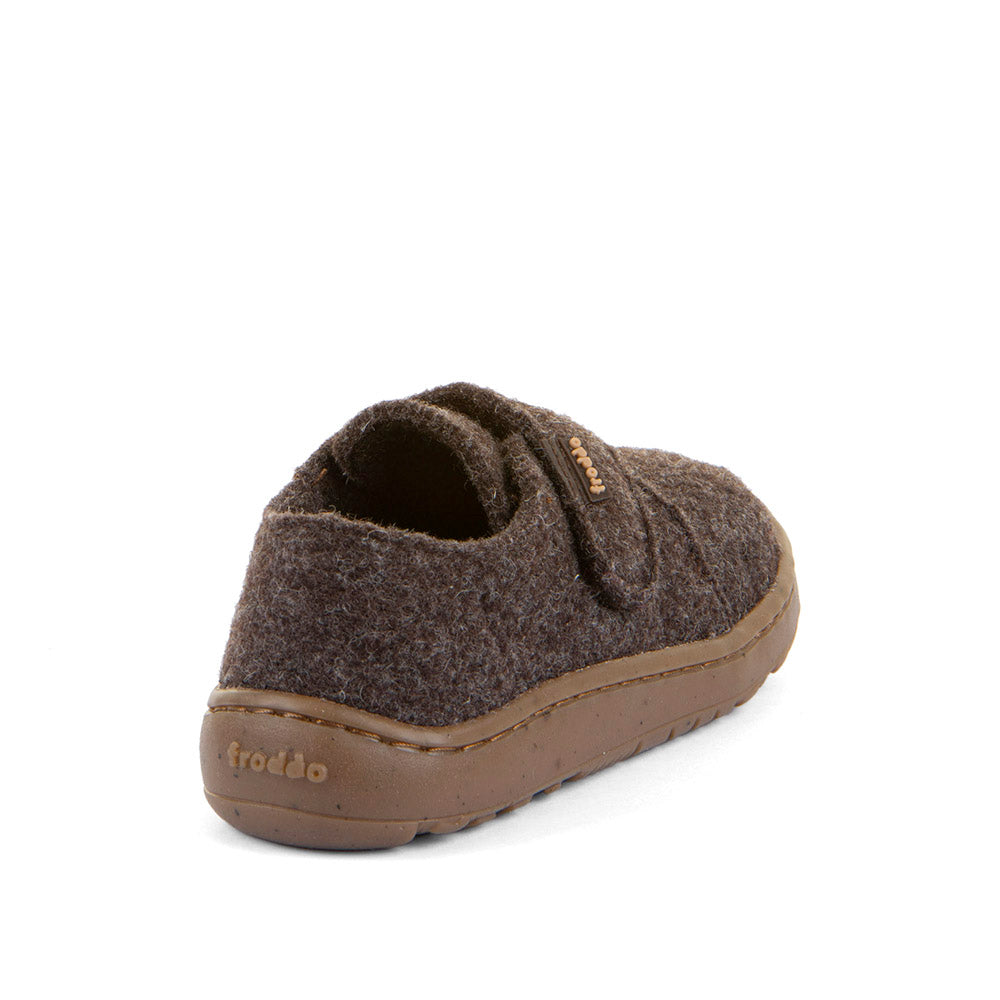 Froddo Kapcie barefoot dla dzieci Wooly Brown