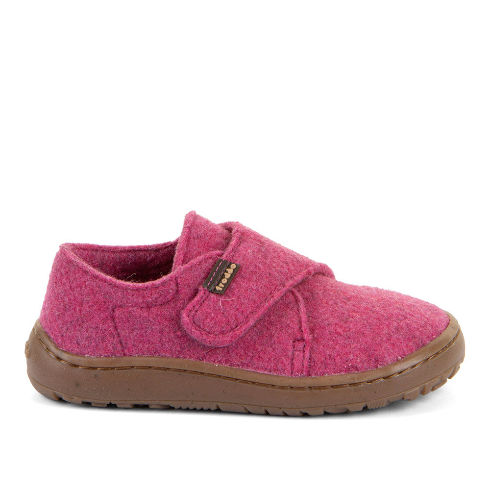 Froddo Kapcie barefoot dla dzieci Wooly Dark pink