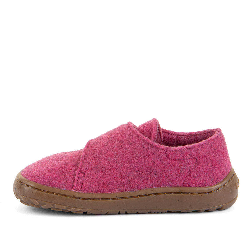 Froddo Kapcie barefoot dla dzieci Wooly Dark pink