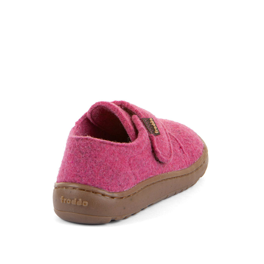 Froddo Kapcie barefoot dla dzieci Wooly Dark pink