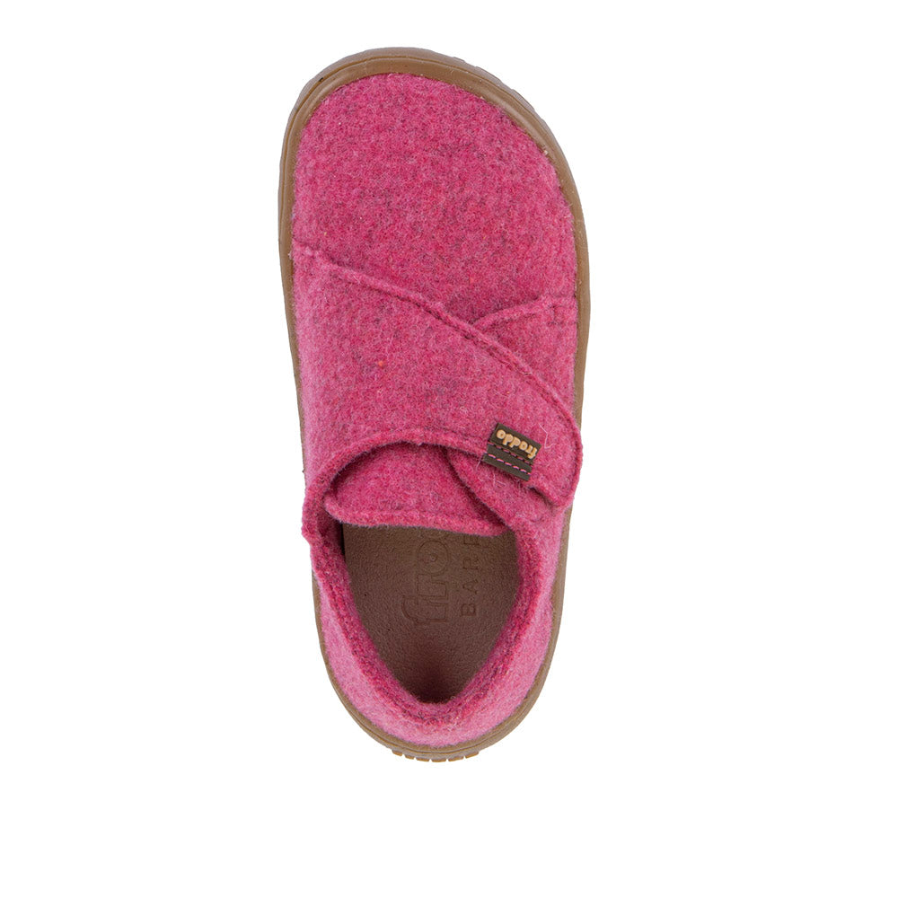 Froddo Kapcie barefoot dla dzieci Wooly Dark pink