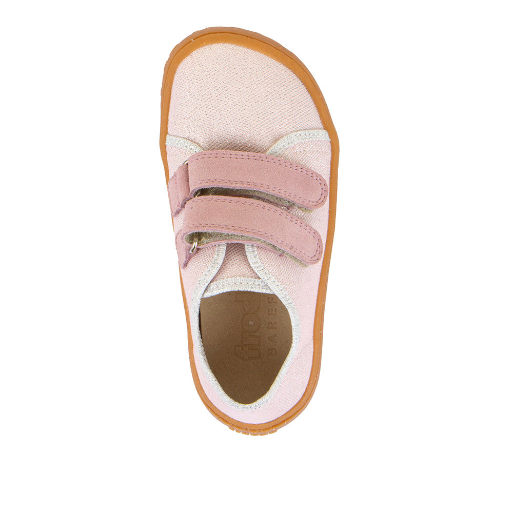 Froddo Buty dziecięce barefoot Canvas Jasny róż