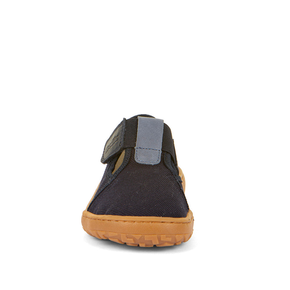 Froddo Buty dziecięce barefoot Canvas T-Bar Dark Blue