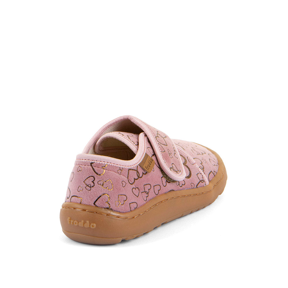 Froddo Kapcie barefoot dla dzieci Heart Pink