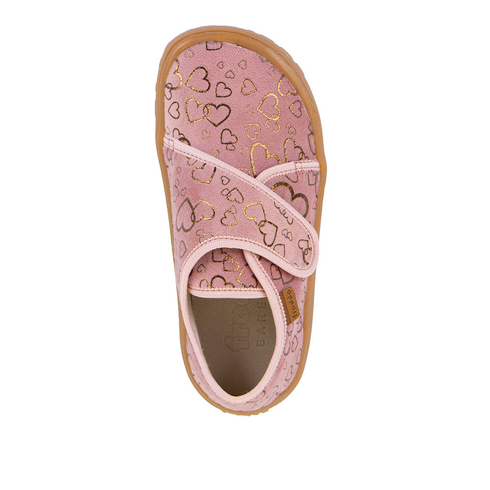 Froddo Kapcie barefoot dla dzieci Heart Pink