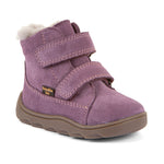 Froddo Trzewiki zimowe barefoot dla dzieci Zeru Tex Furry Plum