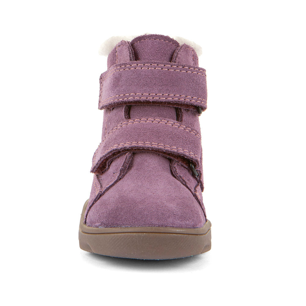 Froddo Trzewiki zimowe barefoot dla dzieci Zeru Tex Furry Plum