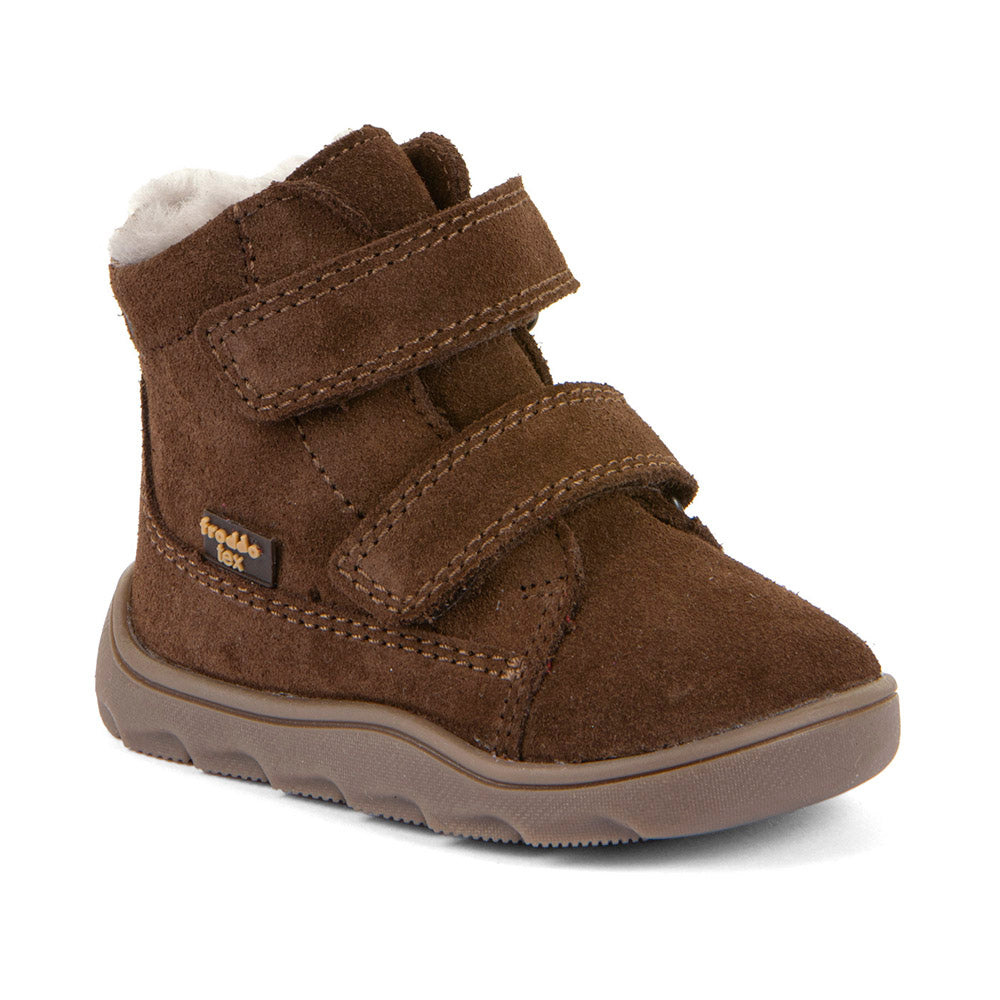 Froddo Trzewiki zimowe barefoot dla dzieci Zeru Tex Furry Brown