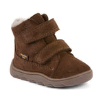 Froddo Trzewiki zimowe barefoot dla dzieci Zeru Tex Furry Brown