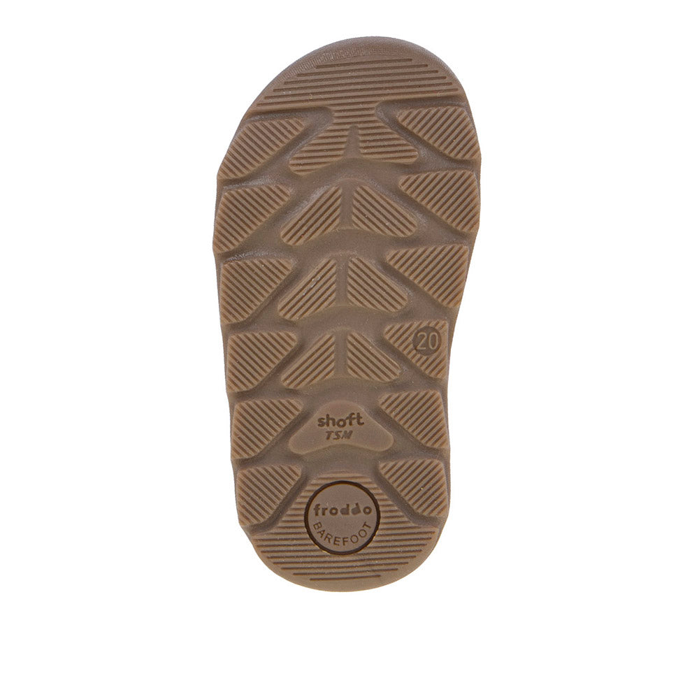 Froddo Trzewiki zimowe barefoot dla dzieci Zeru Tex Furry Brown