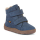 Froddo Trzewiki zimowe barefoot dla dzieci Zeru Tex Furry Blue