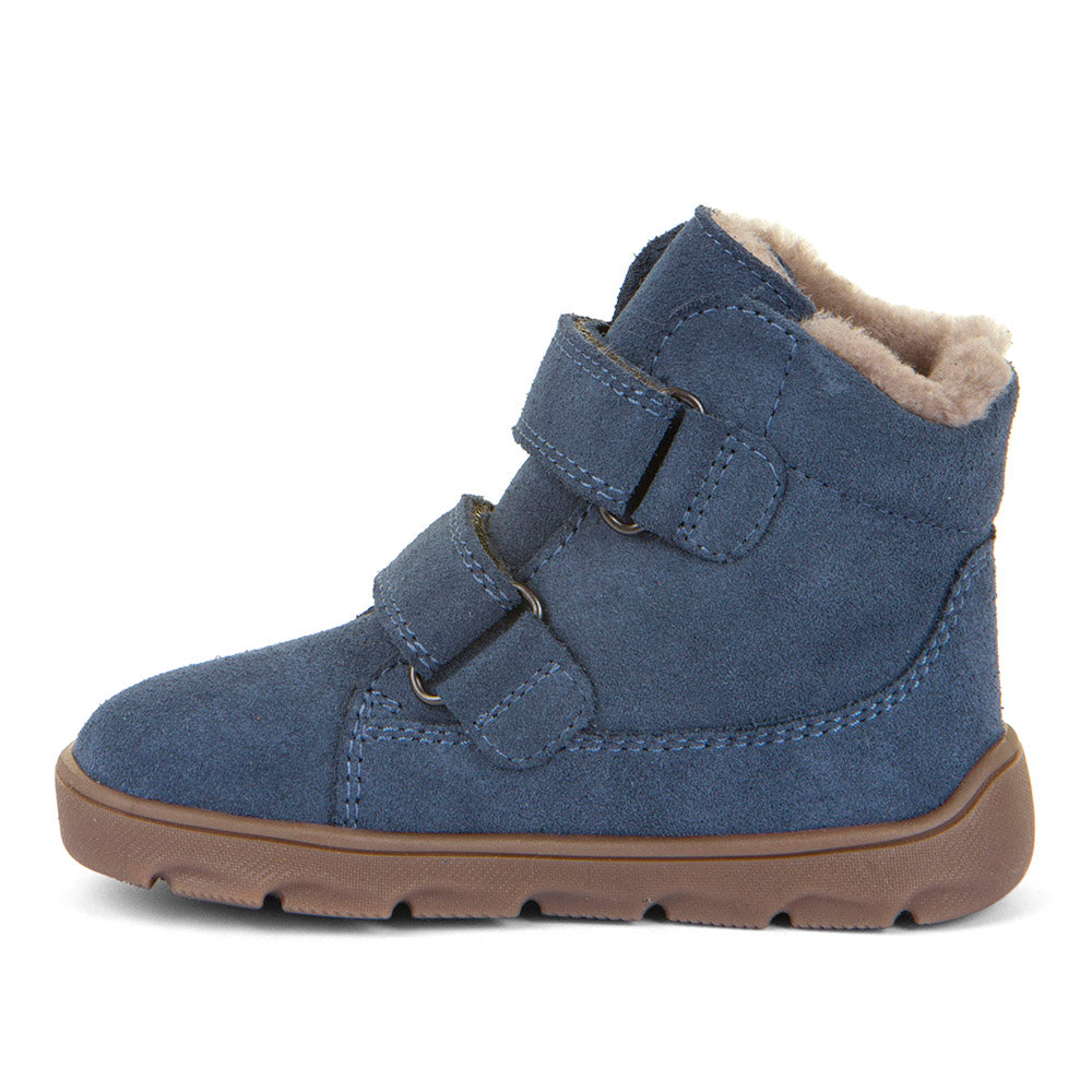Froddo Trzewiki zimowe barefoot dla dzieci Zeru Tex Furry Blue