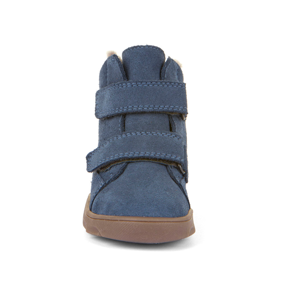 Froddo Trzewiki zimowe barefoot dla dzieci Zeru Tex Furry Blue