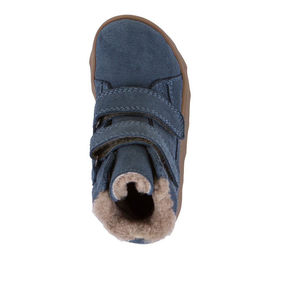Froddo Trzewiki zimowe barefoot dla dzieci Zeru Tex Furry Blue