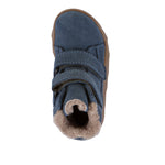 Froddo Trzewiki zimowe barefoot dla dzieci Zeru Tex Furry Blue