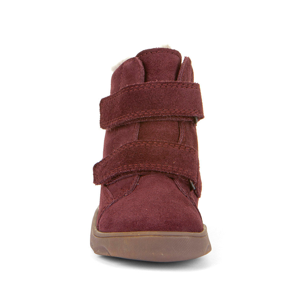 Froddo Trzewiki zimowe barefoot dla dzieci Zeru Tex Furry Red
