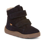 Froddo Trzewiki zimowe barefoot dla dzieci Zeru Tex Furry Dark Blue