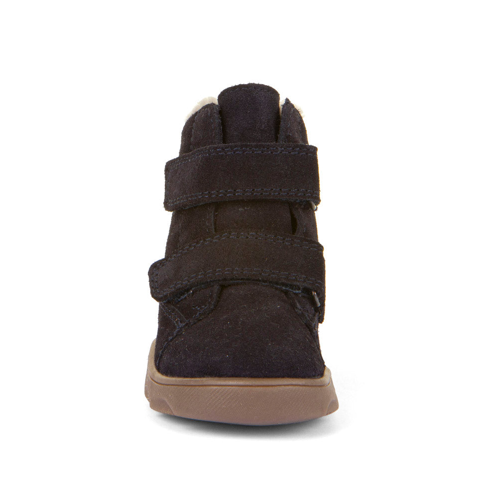 Froddo Trzewiki zimowe barefoot dla dzieci Zeru Tex Furry Dark Blue