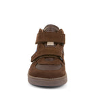 Froddo Buty barefoot dla dzieci typu High-Tops Loop Dark Brown