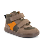 Froddo Buty barefoot dla dzieci typu High-Tops Loop Camel