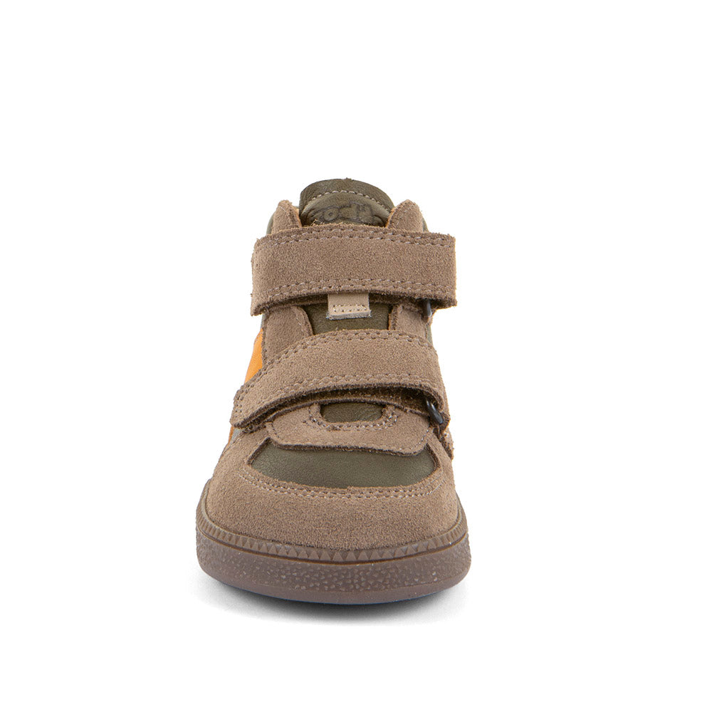 Froddo Buty barefoot dla dzieci typu High-Tops Loop Camel