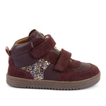 Froddo Buty barefoot dla dzieci typu High-Tops Loop Red