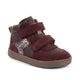 Froddo Buty barefoot dla dzieci typu High-Tops Loop Red