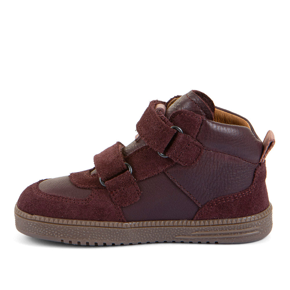 Froddo Buty barefoot dla dzieci typu High-Tops Loop Red