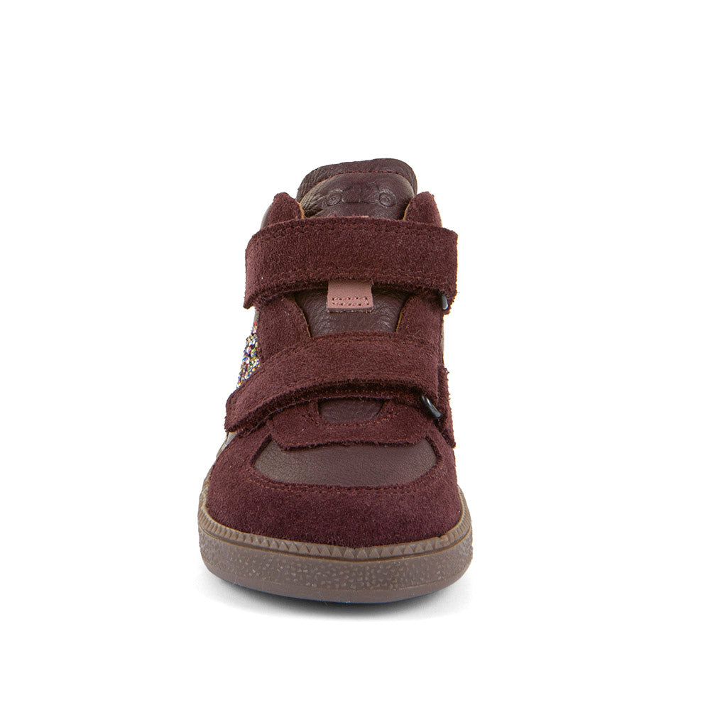 Froddo Buty barefoot dla dzieci typu High-Tops Loop Red