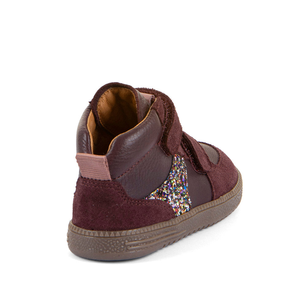 Froddo Buty barefoot dla dzieci typu High-Tops Loop Red
