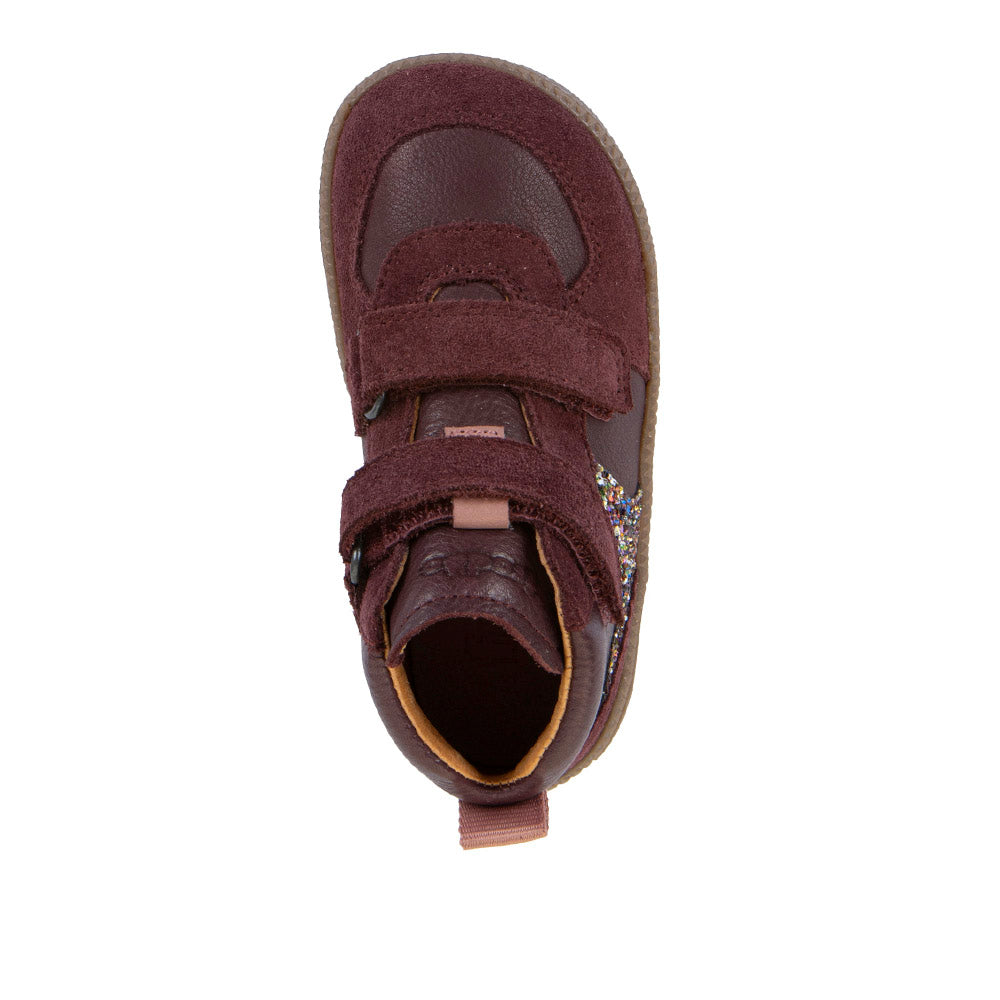 Froddo Buty barefoot dla dzieci typu High-Tops Loop Red