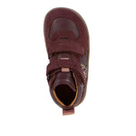 Froddo Buty barefoot dla dzieci typu High-Tops Loop Red