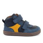 Froddo Buty barefoot dla dzieci typu High-Tops Loop Dark Blue