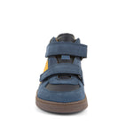 Froddo Buty barefoot dla dzieci typu High-Tops Loop Dark Blue