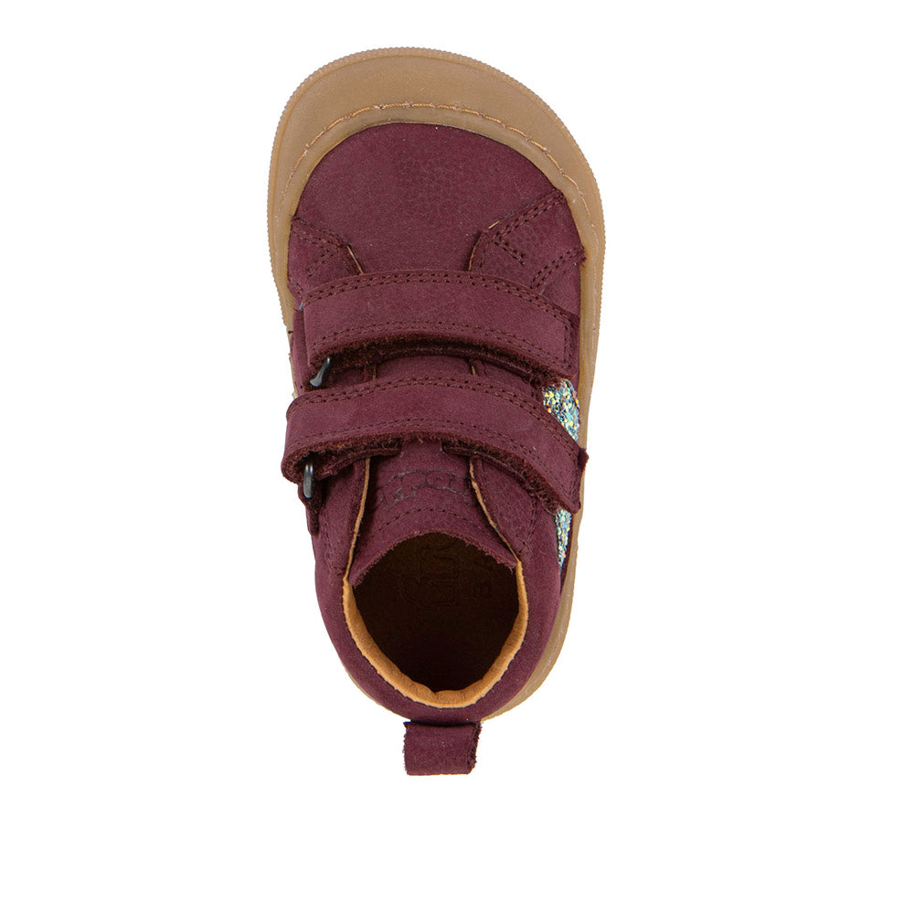 Froddo Buty barefoot dla niemowląt wysokie Maly Red