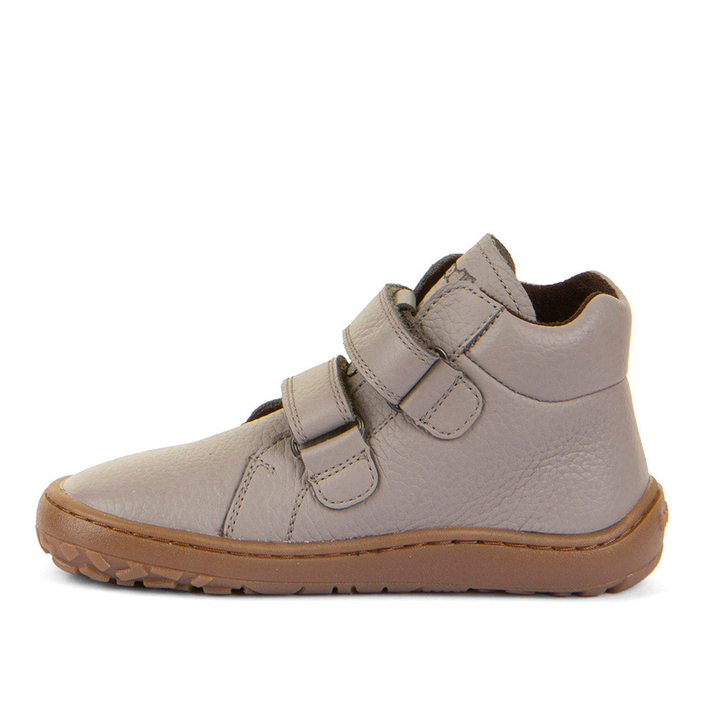 Froddo Buty barefoot dziecięce za kostkę Piaskowy szary