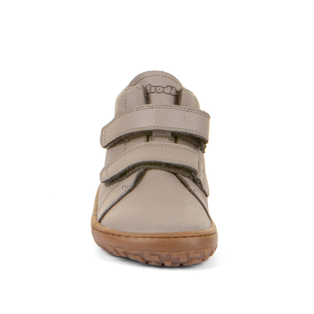 Froddo Buty barefoot dziecięce za kostkę Piaskowy szary