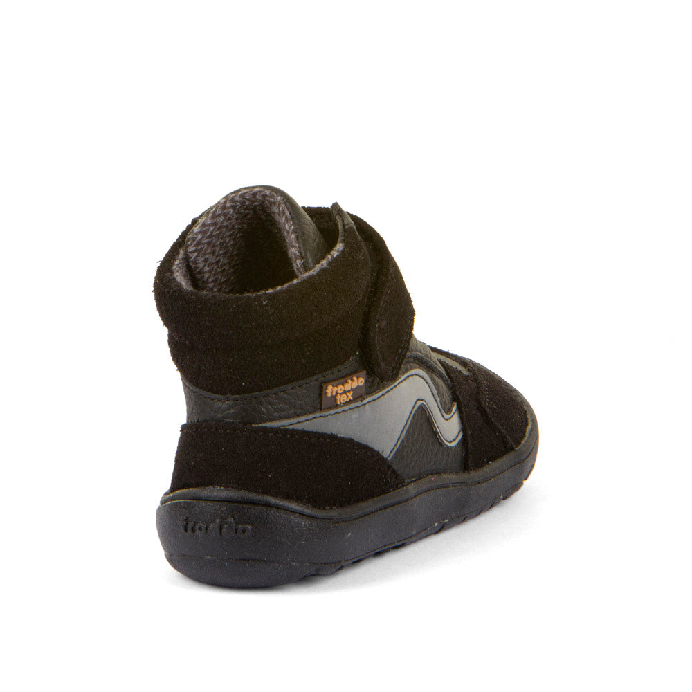 Froddo Buty barefoot dla dzieci wysokie Tex Go Black