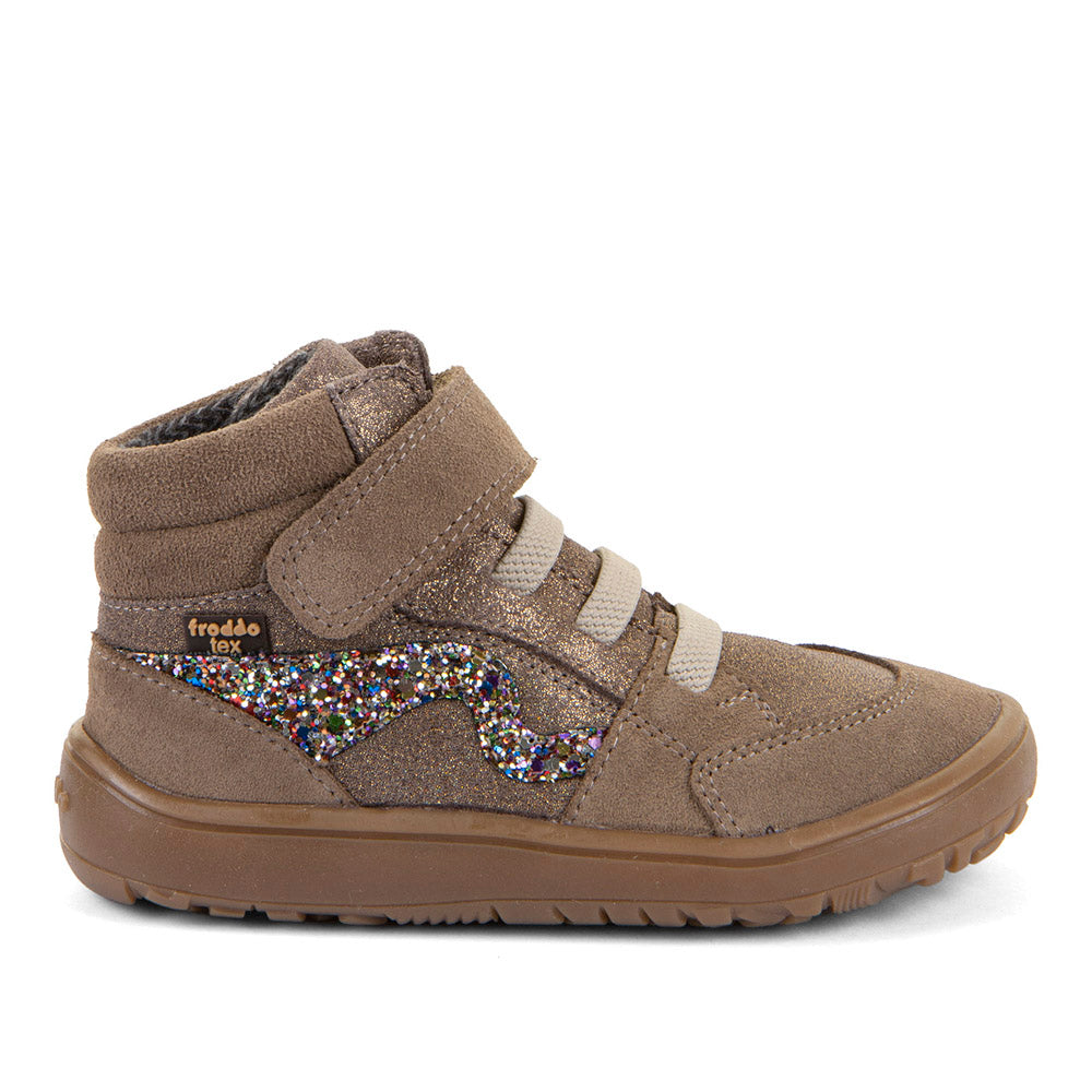 Froddo Buty barefoot dla dzieci wysokie Tex Go Brown