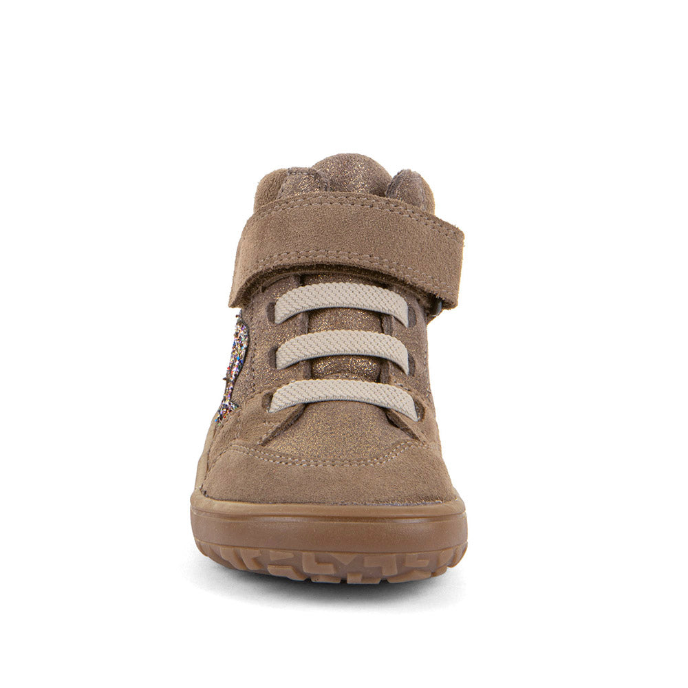 Froddo Buty barefoot dla dzieci wysokie Tex Go Brown