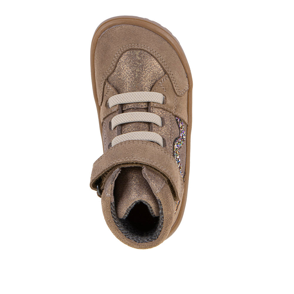 Froddo Buty barefoot dla dzieci wysokie Tex Go Brown