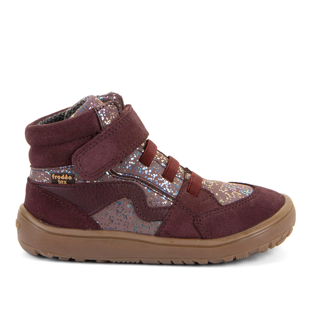 Froddo Buty barefoot dla dzieci wysokie Tex Go Red