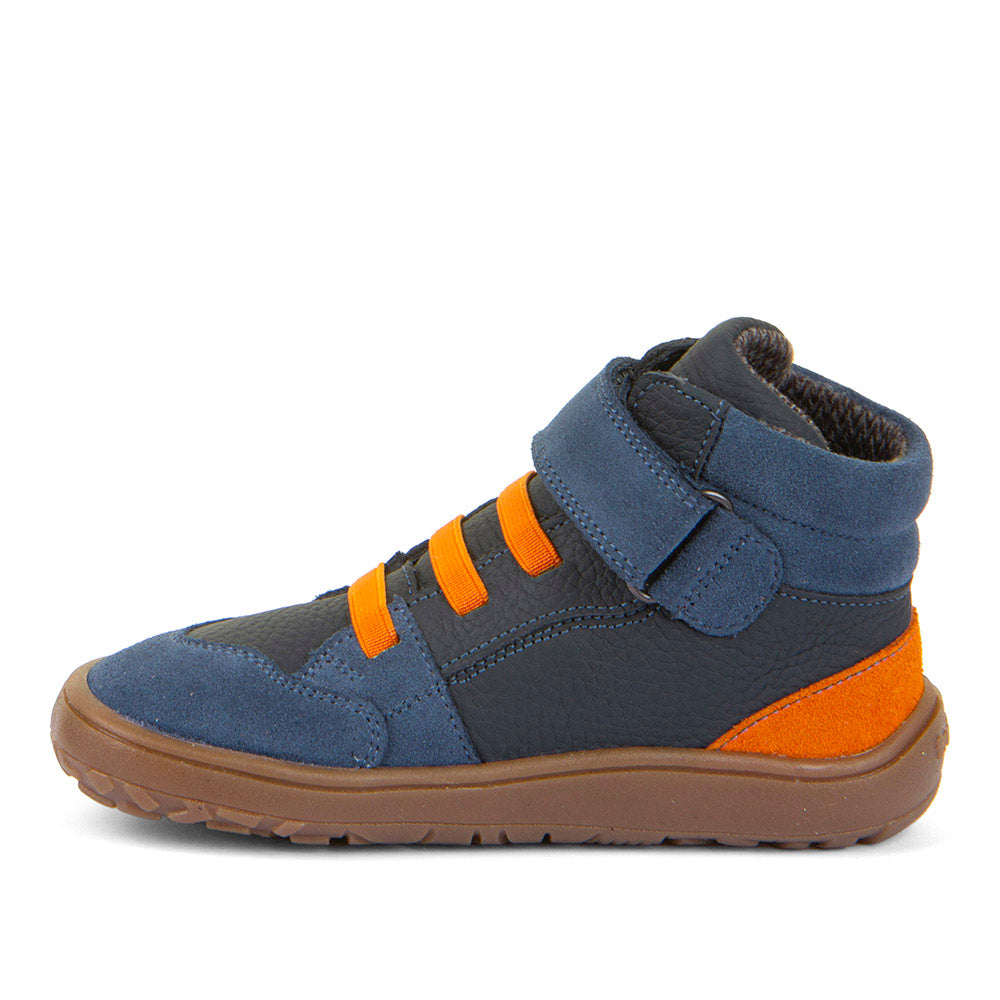 Froddo Buty barefoot dla dzieci wysokie Tex Go Denim Orange
