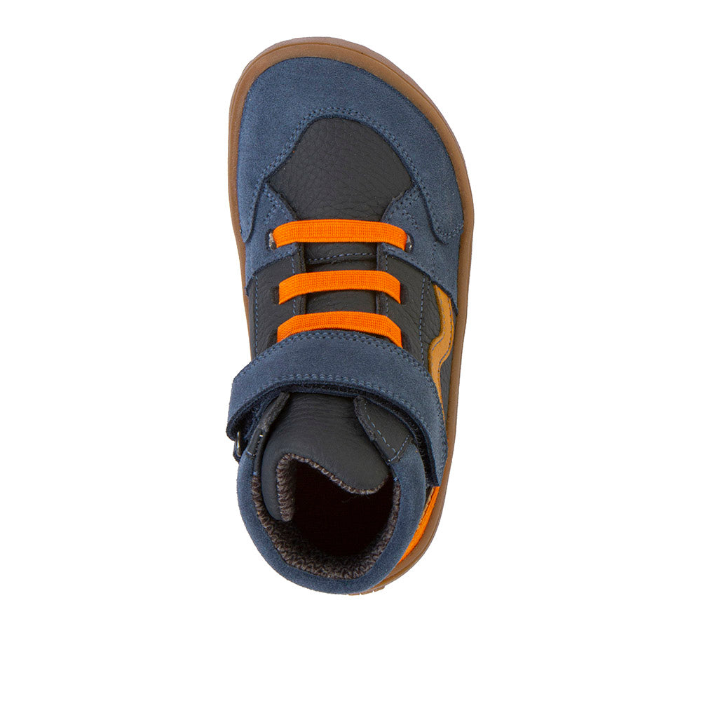 Froddo Buty barefoot dla dzieci wysokie Tex Go Denim Orange